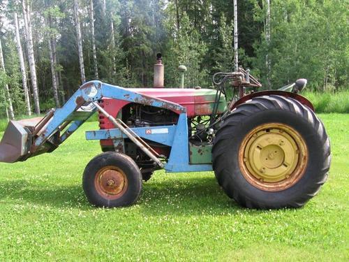 1950 Massey-Harris 44D Tractor with Allied 300 Loader
