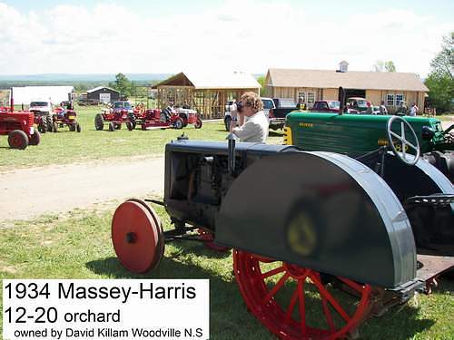 1934 Massey Harris 12-20 Orchard Tractor

