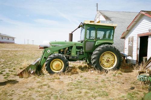 1969_John_Deere_4020_Front_Wheel_Assist_Tractor