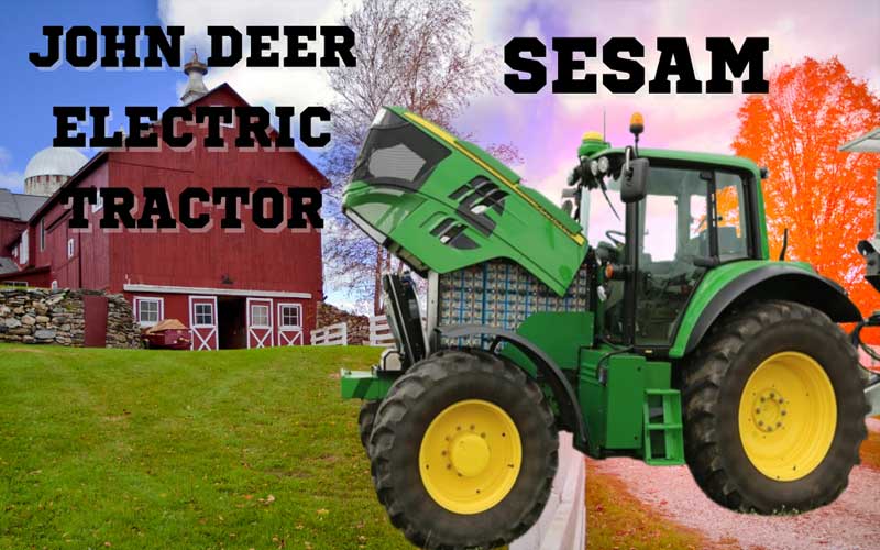 John Deere Electric Tractor