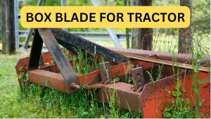 box blade for tractor